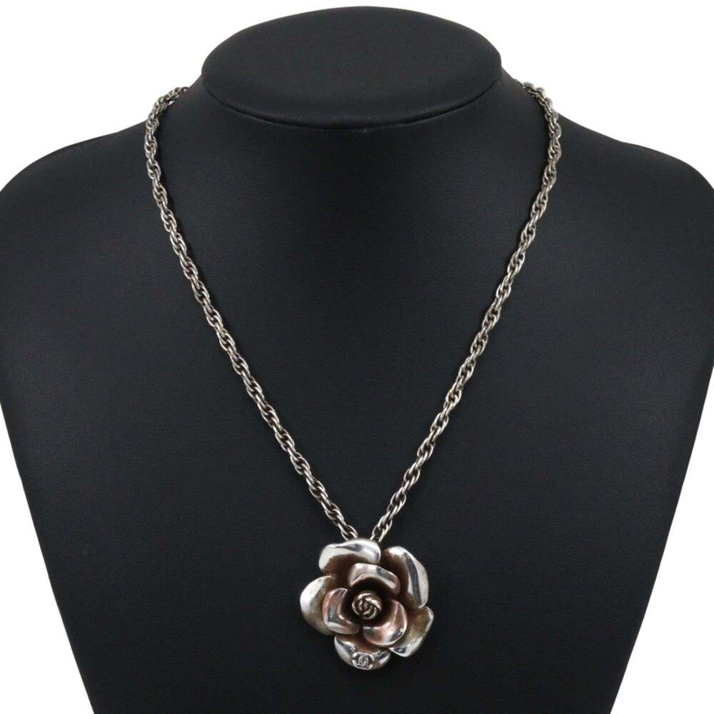 CHANEL Gold Logo Necklace - Picture 2 of 10